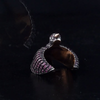 4.3 Carat Natural Diamond and Ruby Ring – Elegant Fine Jewelry Design