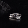 0.20 Carat Natural Baguette Diamond Ring