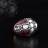 8.28 Carat Natural Diamond and Ruby Ring – Fine Jewelry Design