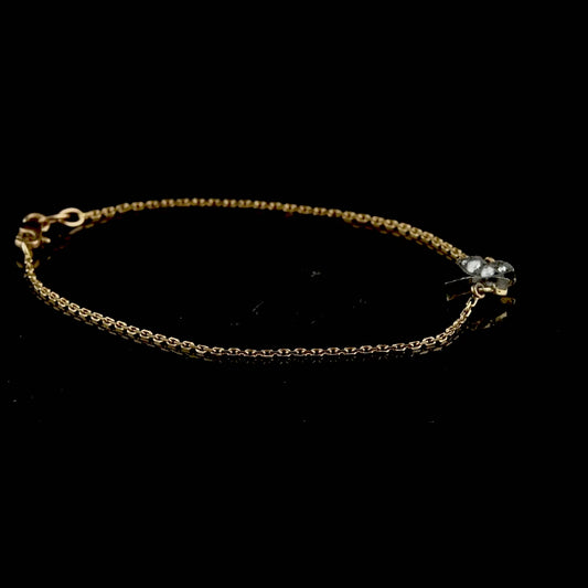 0.15 Carat Natural Diamond Butterfly Bracelet – Fine Jewelry Gift