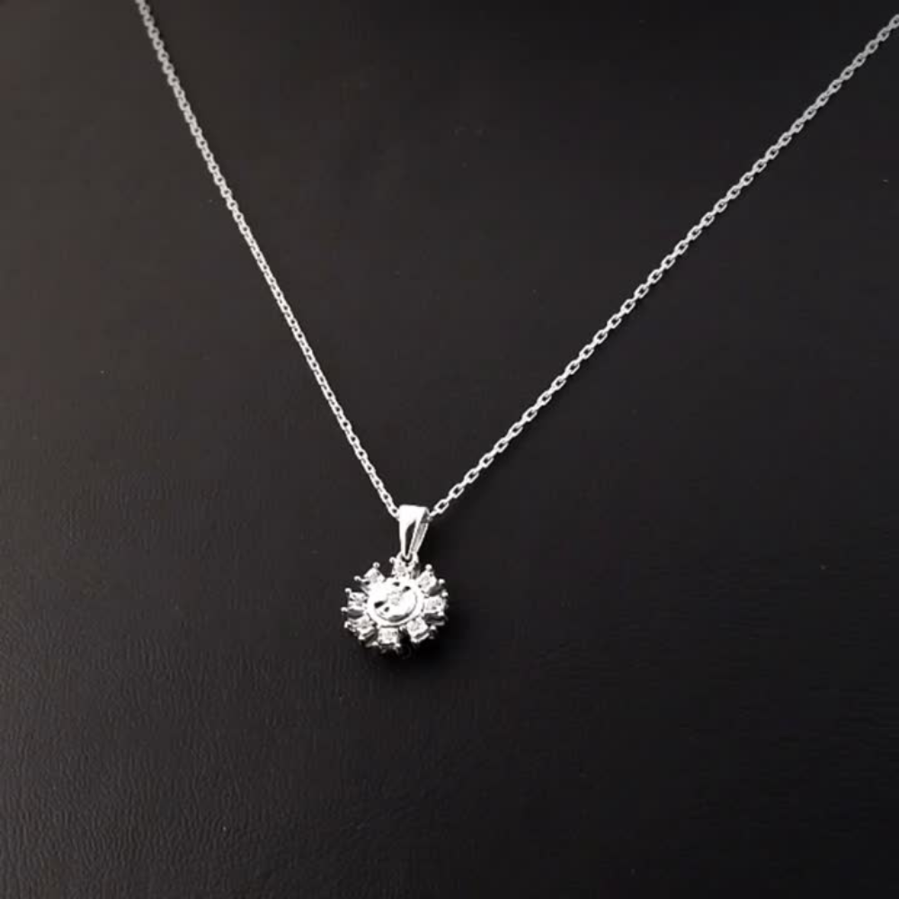0.05 Carat Natural Diamond Necklace – Elegant Fine Jewelry Design