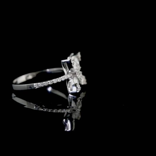 0.32 Carat Natural Baguette Diamond Ring – Fine Jewelry Design