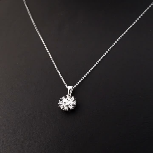 0.05 Carat Natural Diamond Necklace – Elegant Fine Jewelry Design