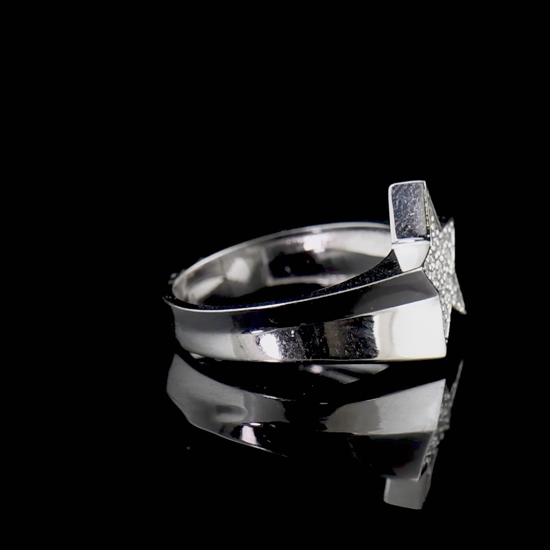 0.13 Carat Natural Diamond Ring – Fine Jewelry Design