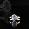 1.15 Carat Natural Diamond and Sapphire Ring – Fine Jewelry Design