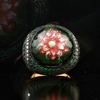 8.09 Carat Natural Diamond and Emerald Ring – Fine Jewelry Design