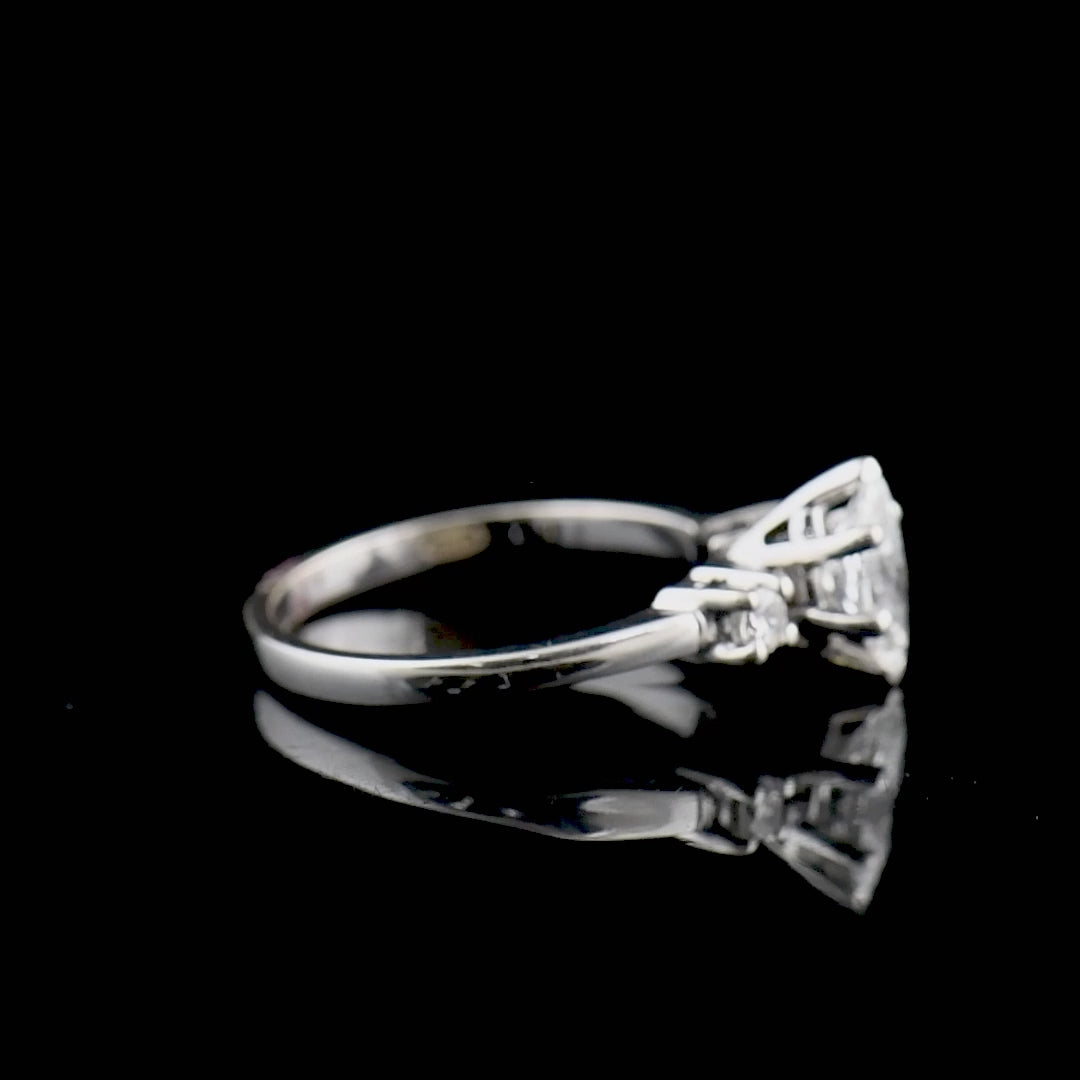 0.77 Carat Natural Diamond Ring – Fine Jewelry Design