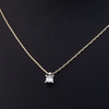 0.11 Carat Baguette Diamond Necklace – Elegant Fine Jewelry Design