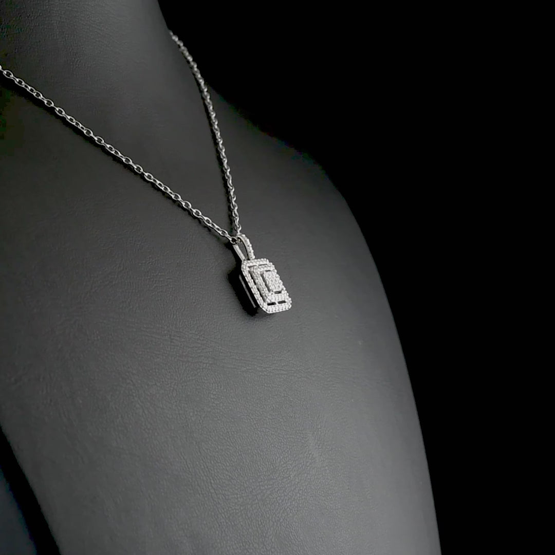0.48 Carat Natural Diamond Necklace – Elegant Fine Jewelry Design