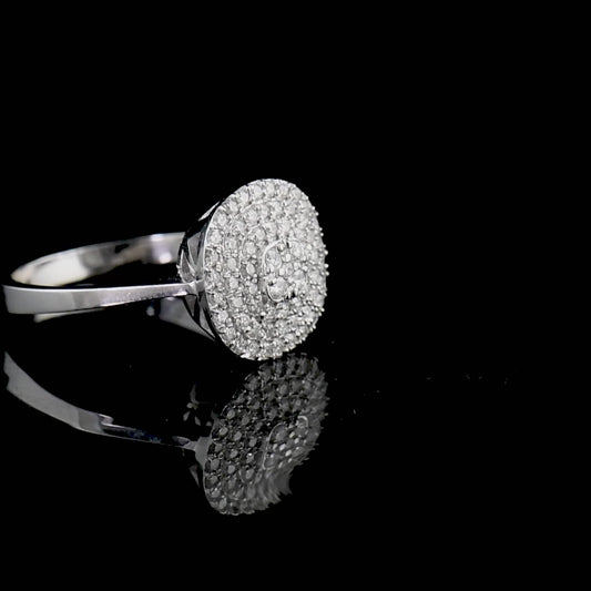 0.52 Carat Natural Diamond Ring – Elegant Fine Jewelry Design