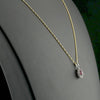 0.94 Carat Natural Diamond and Garnet Necklace – Fine Jewelry Design