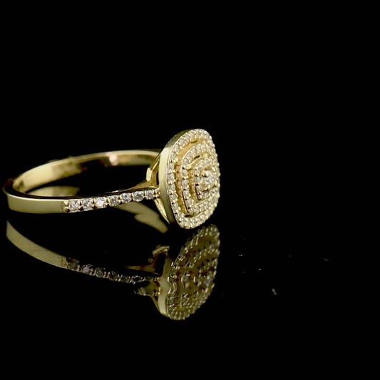 0.46 Carat Natural Diamond Ring – Fine Jewelry Design