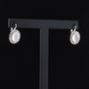 4.72 Carat Natural Diamond and Moonstone Earrings – Fine Jewelry Design