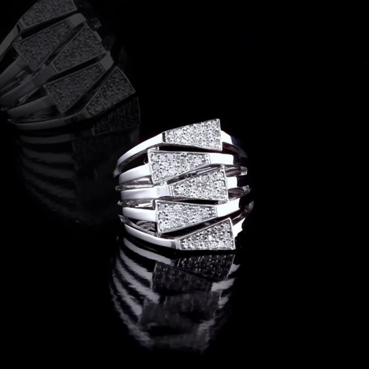 0.42 Carat Natural Diamond Ring – Fine Jewelry Design