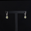 2.14 Carat Natural Diamond and Peridot Earrings – Fine Jewelry Design
