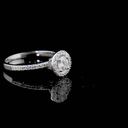 0.60 Carat Natural Diamond Ring – Elegant Fine Jewelry Design