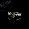 0.84 Carat Natural Diamond and Tourmaline Ring – Fine Jewelry
