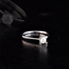 0.17 Carat Natural Diamond Solitaire Ring – Fine Jewelry Design