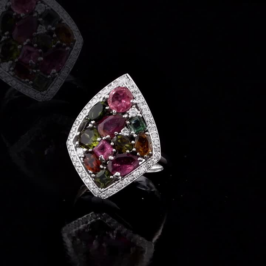 3.48 Carat Natural Diamond Ring – Fine Jewelry Design