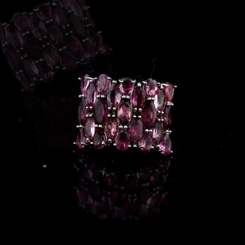 4.86 Carat Natural Tourmaline Ring – Elegant Fine Jewelry Design