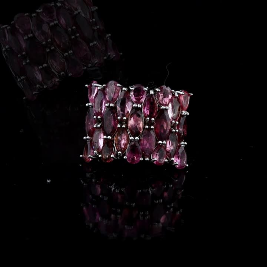 4.86 Carat Natural Tourmaline Ring – Elegant Fine Jewelry Design
