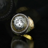 2.26 Carat Natural Diamond Medusa Design Ring