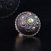 7.41 Carat Natural Diamond and Ruby Ring – Fine Jewelry Design