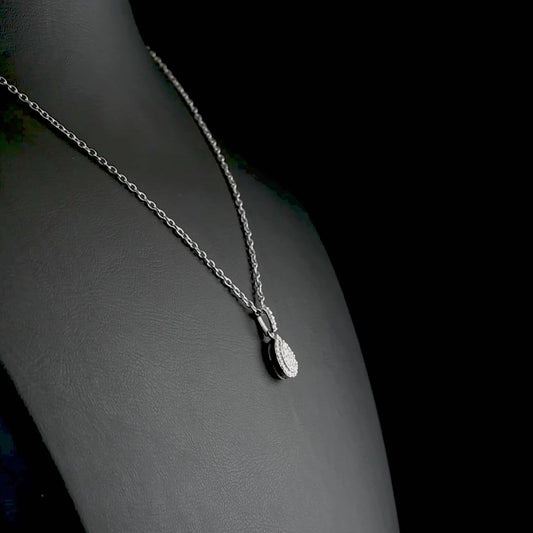 0.29 Carat Natural Diamond Necklace – Elegant Fine Jewelry Design