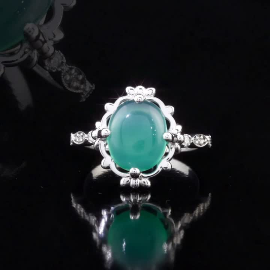 3.63 Carat Natural Diamond and Emerald Ring – Fine Jewelry Design