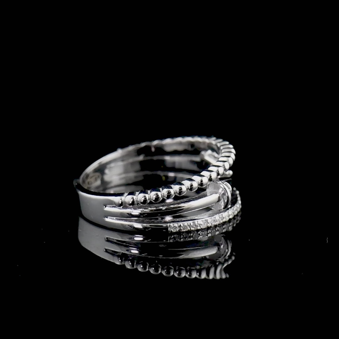 0.14 Carat Natural Diamond Ring – Elegant Fine Jewelry Design
