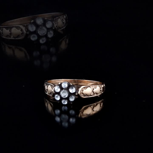 0.10 Carat Natural Diamond Ring – Fine Jewelry Design
