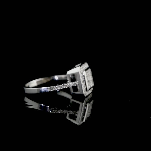 0.69 Carat Natural Diamond Ring – Fine Jewelry Design