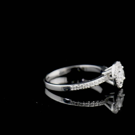 0.58 Carat Natural Diamond Ring – Elegant Fine Jewelry Design
