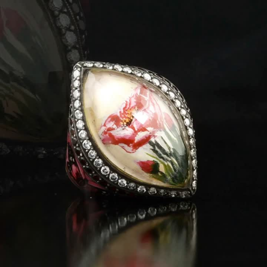 1.18 Carat Natural Diamond Butterfly Design Ring – Fine Jewelry Design