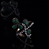 2.30 Carat Natural Diamond and Emerald Ring – Fine Jewelry Design Lux