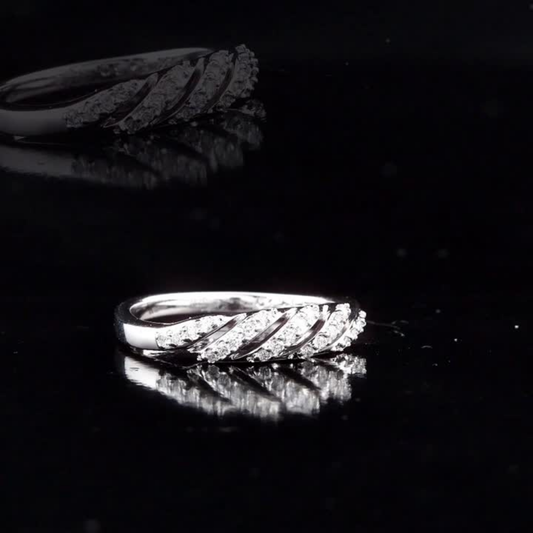 0.20 Carat Natural Diamond Ring – Fine Jewelry Design
