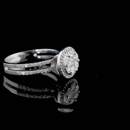 0.45 Carat Natural Diamond Ring – Fine Jewelry Design