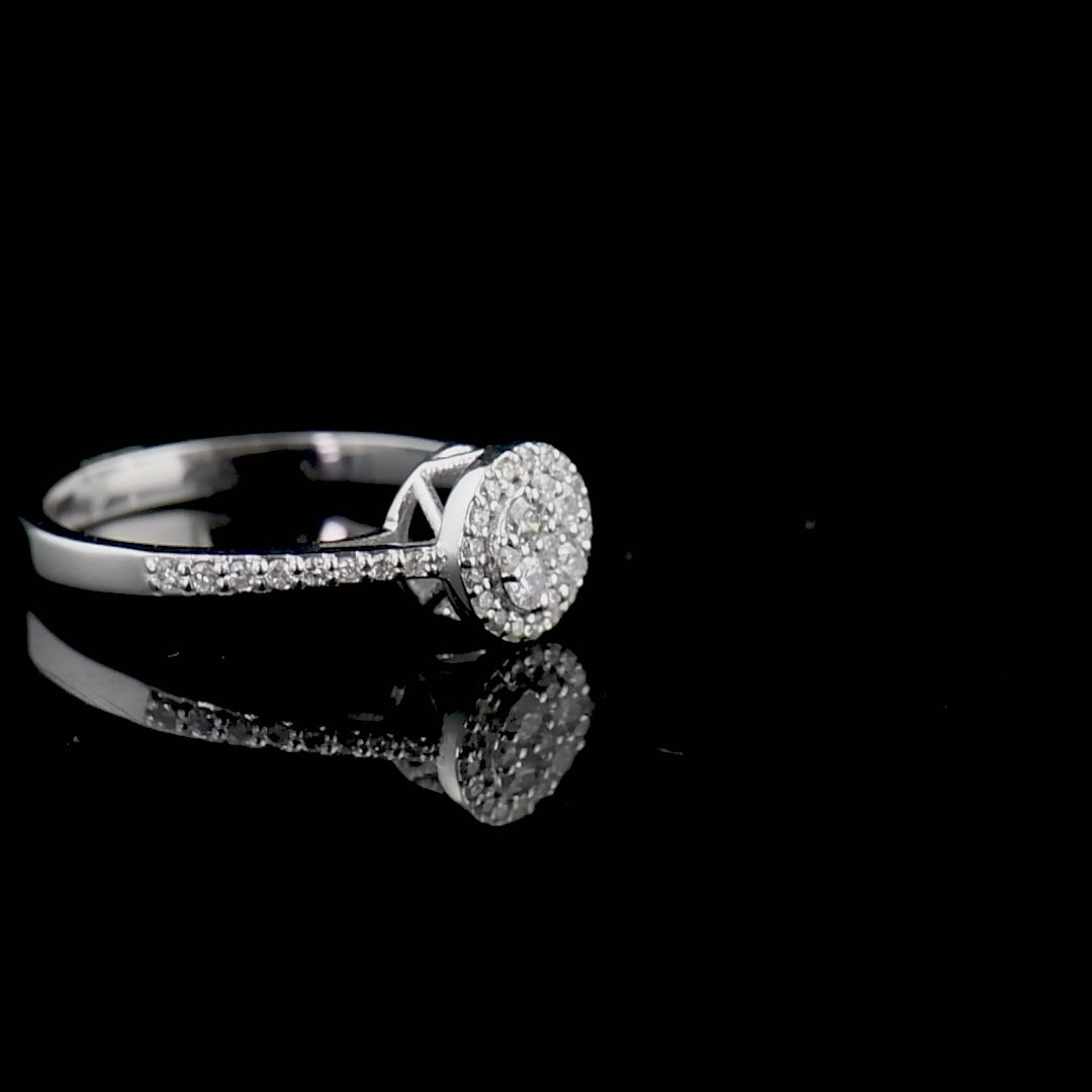 0.32 Carat Natural Diamond Ring – Fine Jewelry Design