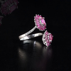 1.95 Carat Natural Diamond and Ruby Ring – Fine Jewelry Design