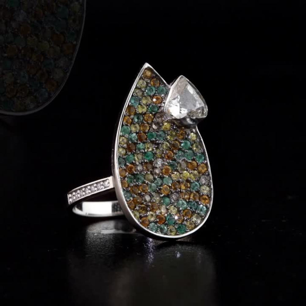 1.61 Carat Natural Diamond Ring – Fine Jewelry Design