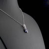 1.07 Carat Natural Diamond and Sapphire Necklace – Fine Jewelry Design