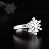 0.49 Carat Natural Diamond Snowflake Design Ring – Fine Jewelry Design
