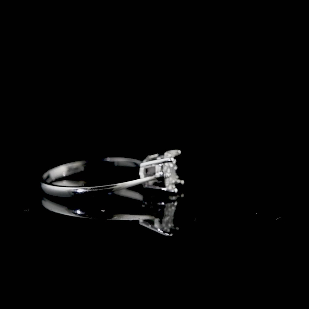 0.20 Carat Natural Baguette Diamond Ring – Fine Jewelry Design