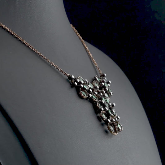 5.6 Carat Natural Diamond and Emerald Necklace – Fine Jewelry Design