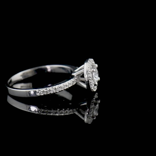 0.53 Carat Natural Diamond Ring – Elegant Fine Jewelry Design