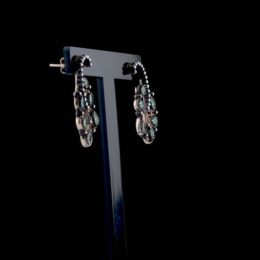 1.98 Carat Natural Diamond and Emerald Earrings – Fine Jewelry Design