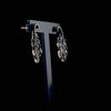 1.98 Carat Natural Diamond and Emerald Earrings – Fine Jewelry Design